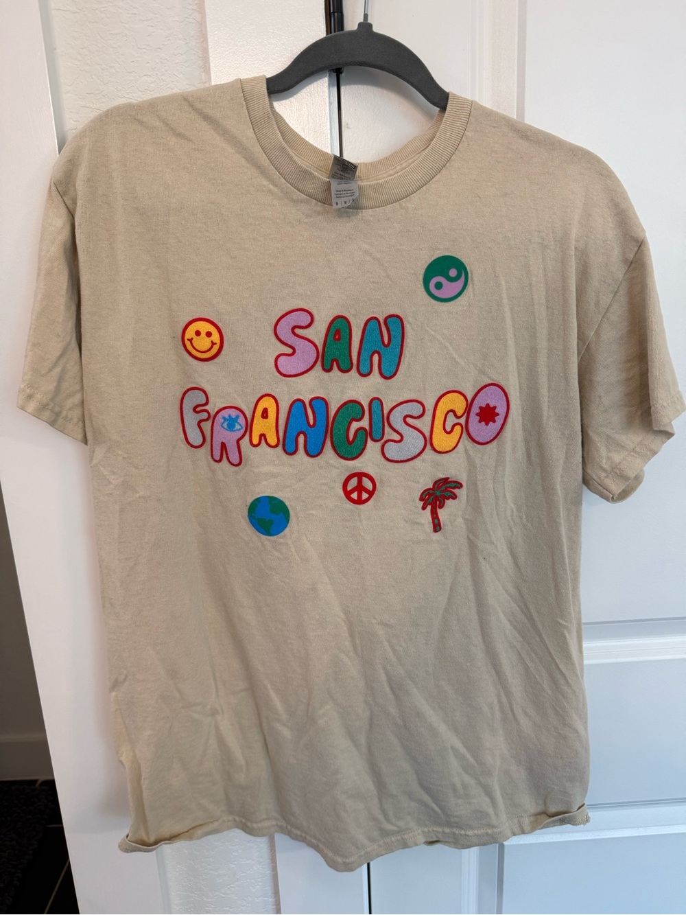 San Francisco Graphic Tee - Beige